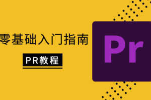 零基础学PR教程完整版，精品PR教程